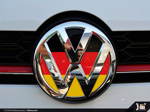 Klii Motorwerkes VW Front Badge Insert - German Flag