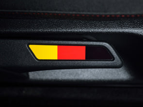Klii Motorwerkes VW Seat Lever Insert Set - German Flag