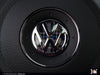 Klii Motorwerkes VW Steering Wheel Badge Insert - Mk6 Blue Plaid