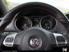 Klii Motorwerkes VW Steering Wheel Badge Insert - Mk6 Blue Plaid
