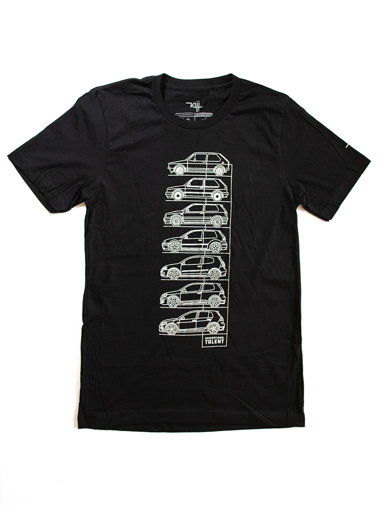 GTI Generational Talent Tee - Black – Klii Motorwerkes