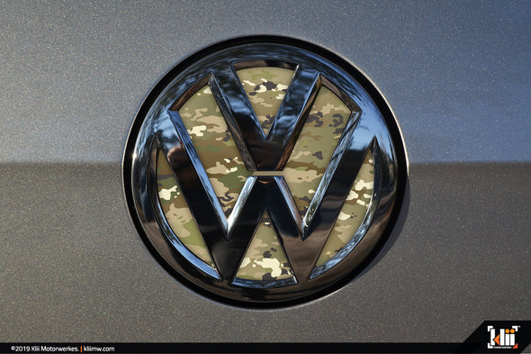 Klii Motorwerkes VW Rear Badge Insert - OCP Camo