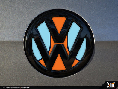 Klii Motorwerkes VW Rear Badge Insert - Racing Livery No.1