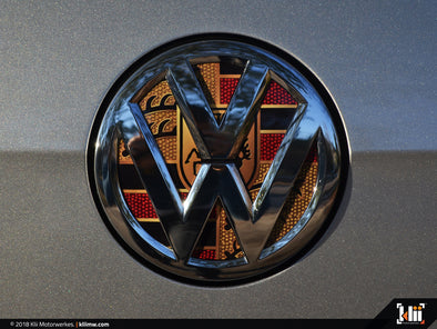 VW Front Badge Insert - Stickerbomb – Klii Motorwerkes