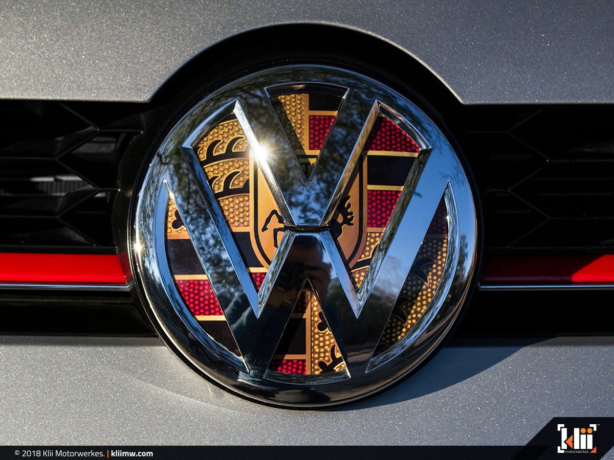 VW Front Badge Insert - Stuttgart