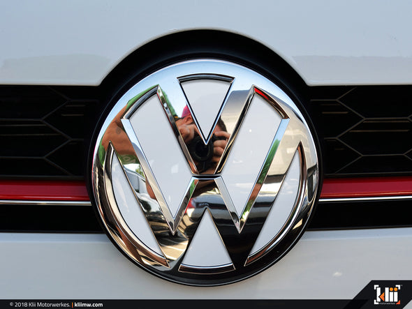 Klii Motorwerkes VW Front Badge Insert - Pure White