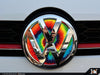 Klii Motorwerkes VW Front Badge Insert - Tie-Dye