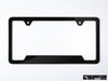 VW Volkswagen Premium License Plate Frame - Black / Black Uni (Black)