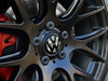 Klii Motorwerkes VW Center Cap Badge Insert Set - Stickerbomb Noir