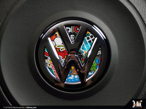 Klii Motorwerkes VW Steering Wheel Badge Insert - Stickerbomb