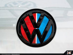 Klii Motorwerkes VW Rear Badge Insert - Racing Livery No.3