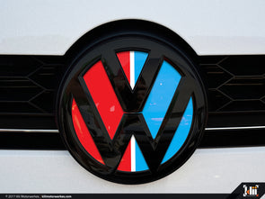Klii Motorwerkes VW Front Badge Insert - Racing Livery No.3