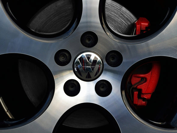 Klii Motorwerkes VW Center Cap Badge Insert Set - Mk5 GTI Plaid