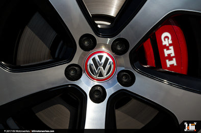 VW Steering Wheel Badge Insert - Tornado Red – Klii Motorwerkes